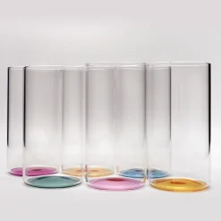 Iride Set of 6 Long Drink Glasses