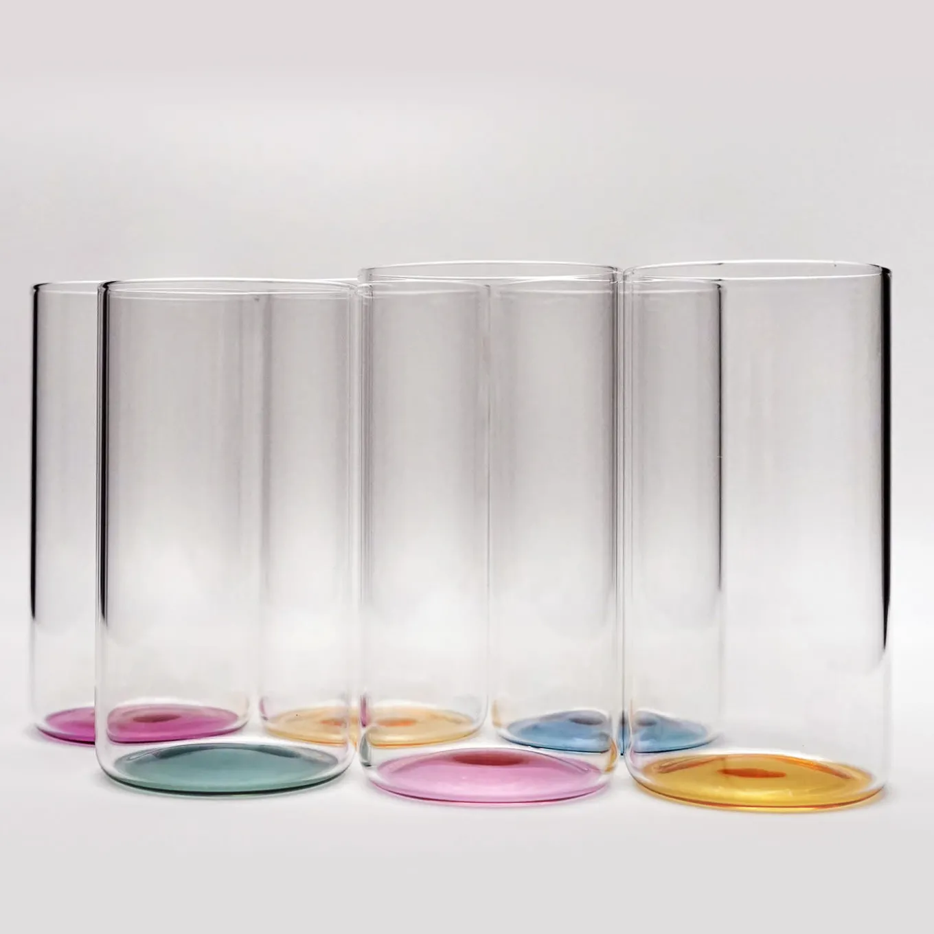 Iride Set of 6 Long Drink Glasses