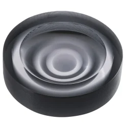 Iride Stripe Ashtray Steel Gray by Federico Peri
