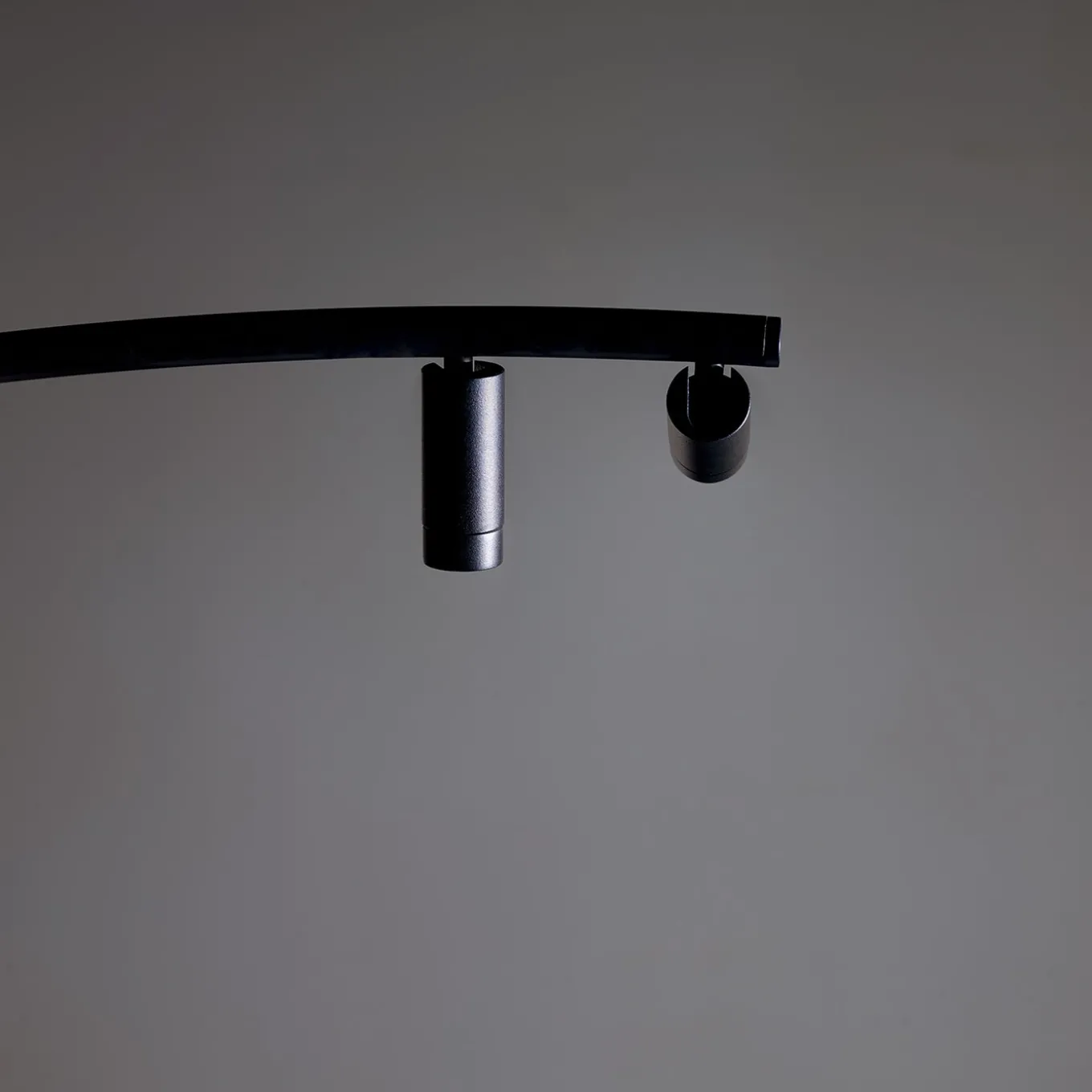 Iris Black Floor Lamp