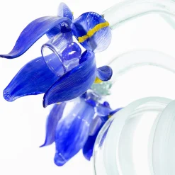 Iris Blue Small Chandelier
