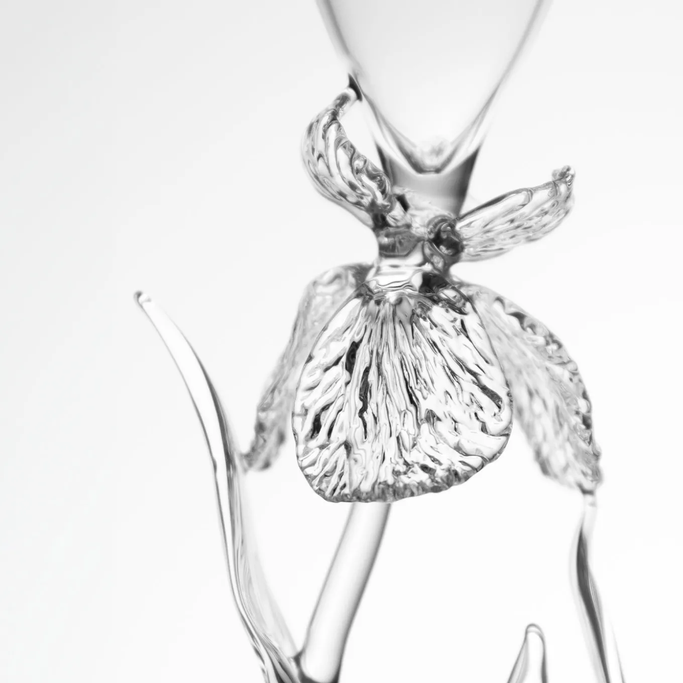 Iris Pseudacorus Glass Flute