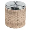 Iris Wicker Basket with Stainless Steel Ice Container