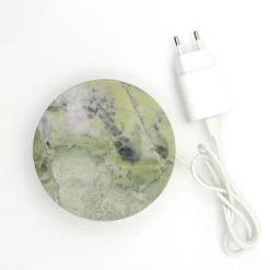 Irish Green Marble Base Small Wireless Charger