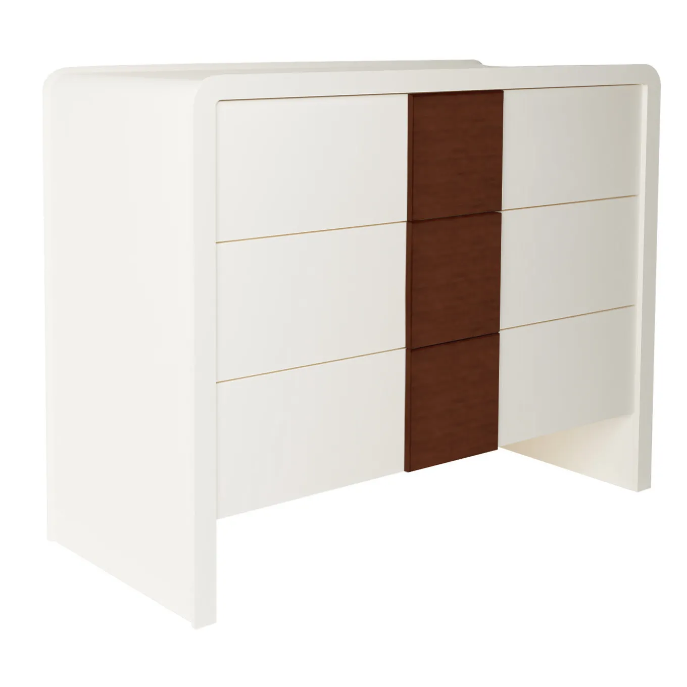 Irma Dresser Ivory and Brown