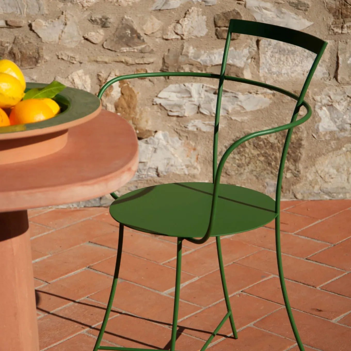 Irma Green Armchair by Mario Scairato