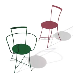 Irma Red Chair by Mario Scairato