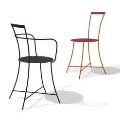 Irma Red Chair by Mario Scairato