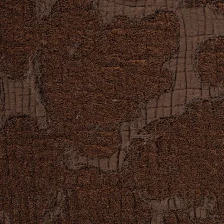 Irremeabile Floral Square Brown Cushion