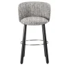 Isabel Gray Bar Stool