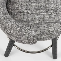 Isabel Gray Bar Stool