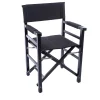 Ischia Black Wooden Director's Chair