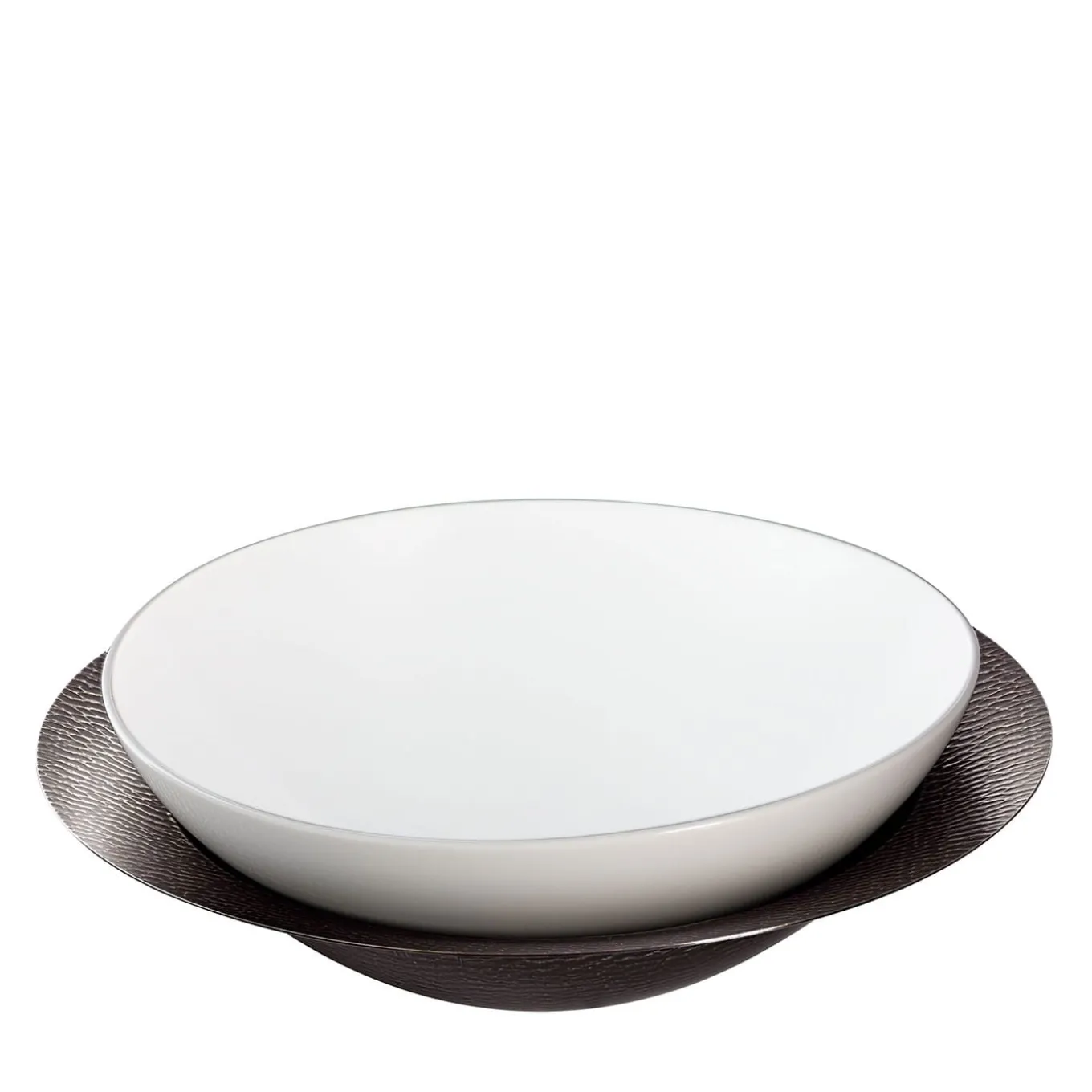 Iside Bronze Container & Porcelain Bowl