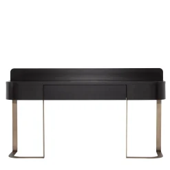 Iside Dark Vanity Desk by Ciarmoli Queda Studio
