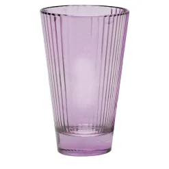 Isis Set of 2 Purple Water Glasses