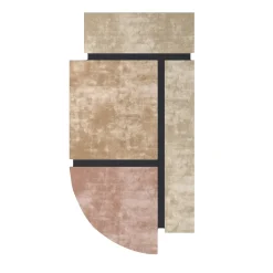 Island Coffee Rug #3 by Dainelli Studio