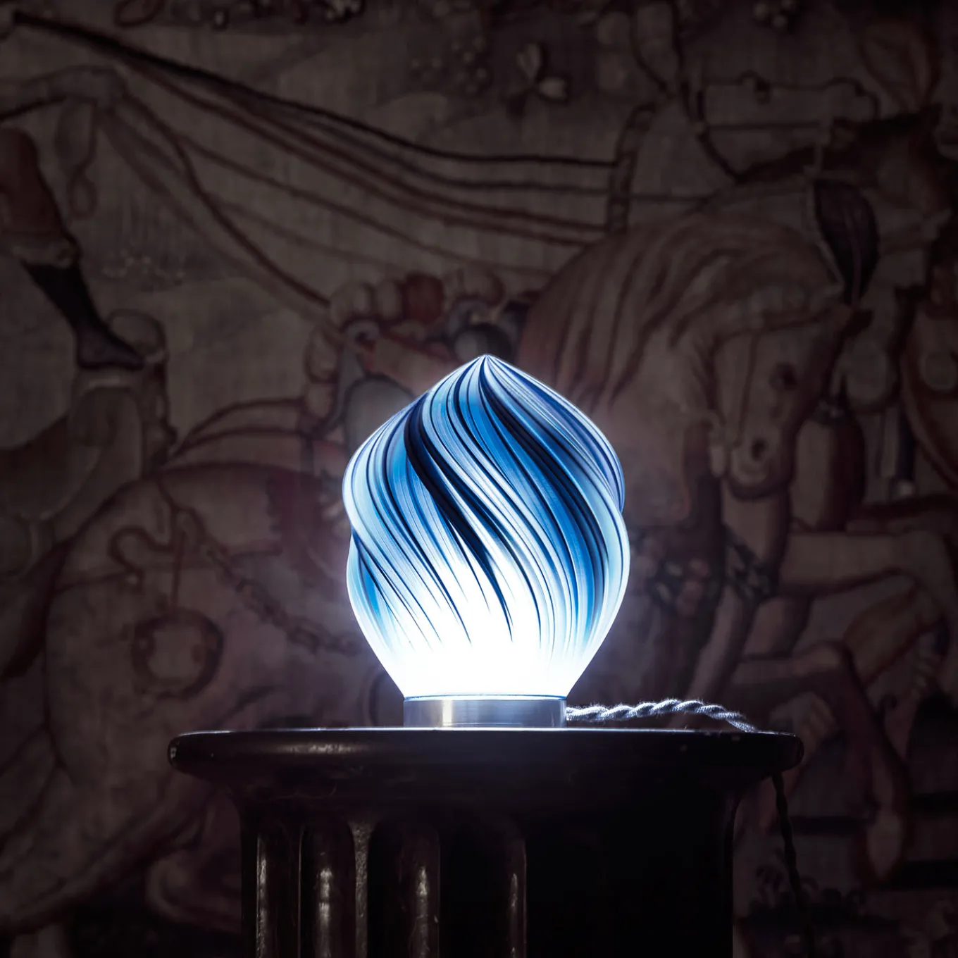 Issey Blue Table Lamp