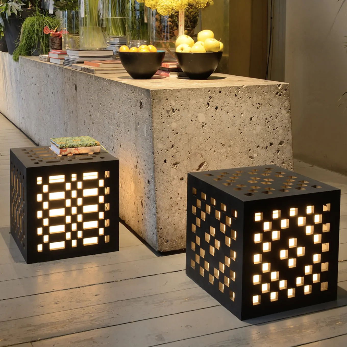 Istella Rombi Cube with Light