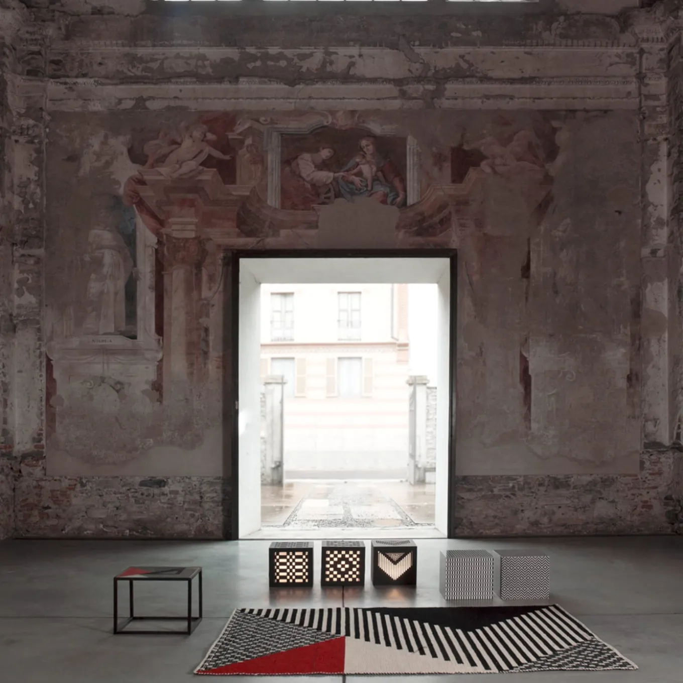 Istella Rombi Cube with Light