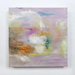 Italian Garden Saisonier Acrylic Painting on Canvas