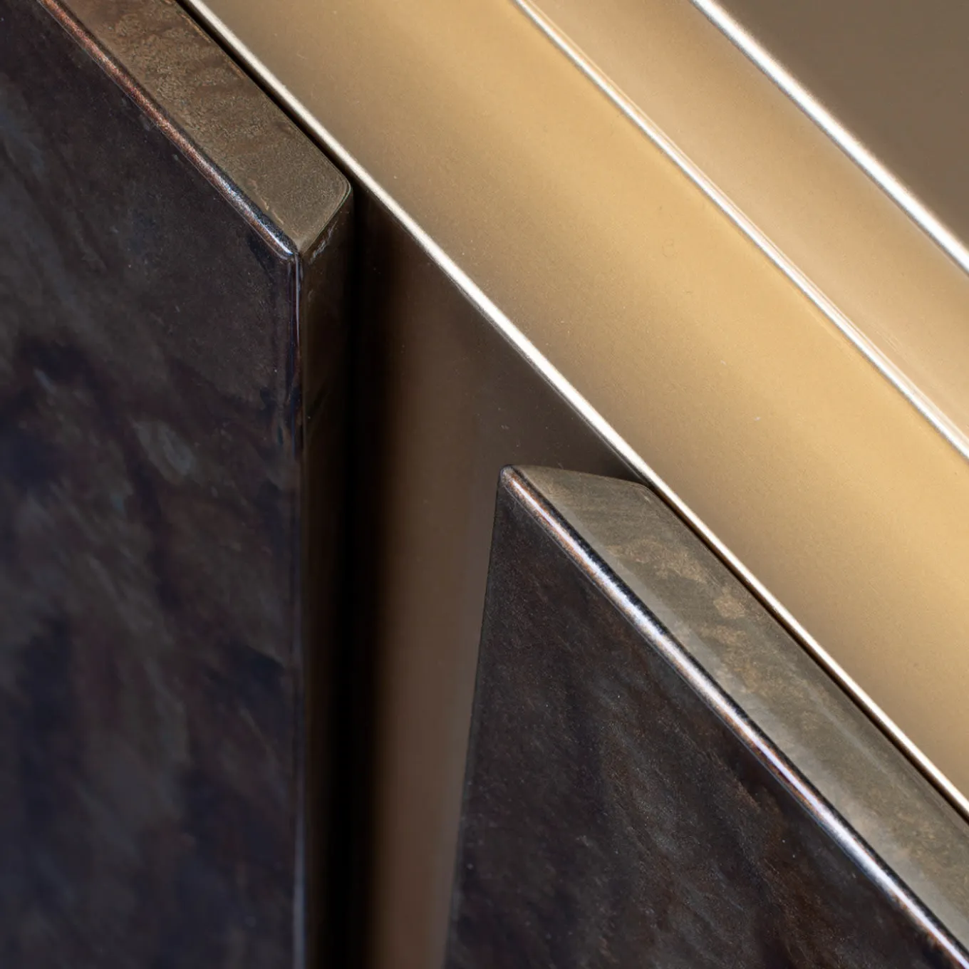 Italica Gold Tortuga Cabinet