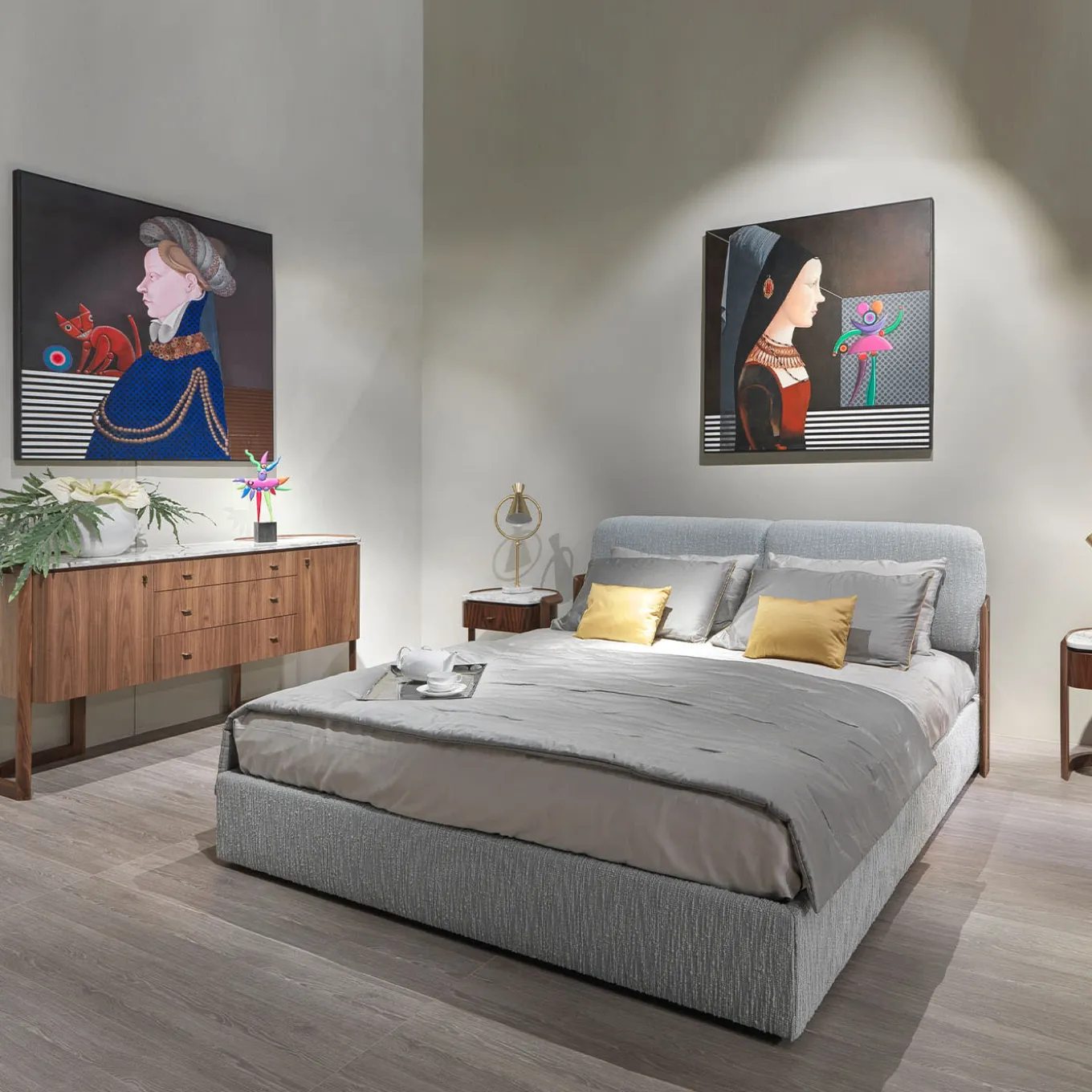 Italo Donatello Double Bed