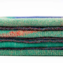 Jacquard Flux Merino Wool And Cashmere Plaid By Draga&Aurel