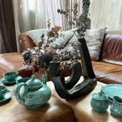 Jade Teal Sugar Bowl