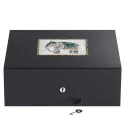 Jaipur White Humidor for 75 Cigars