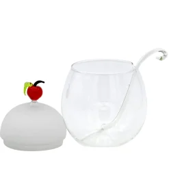 Jam Container with Apple Detail