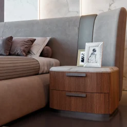 James Walnut Nightstand