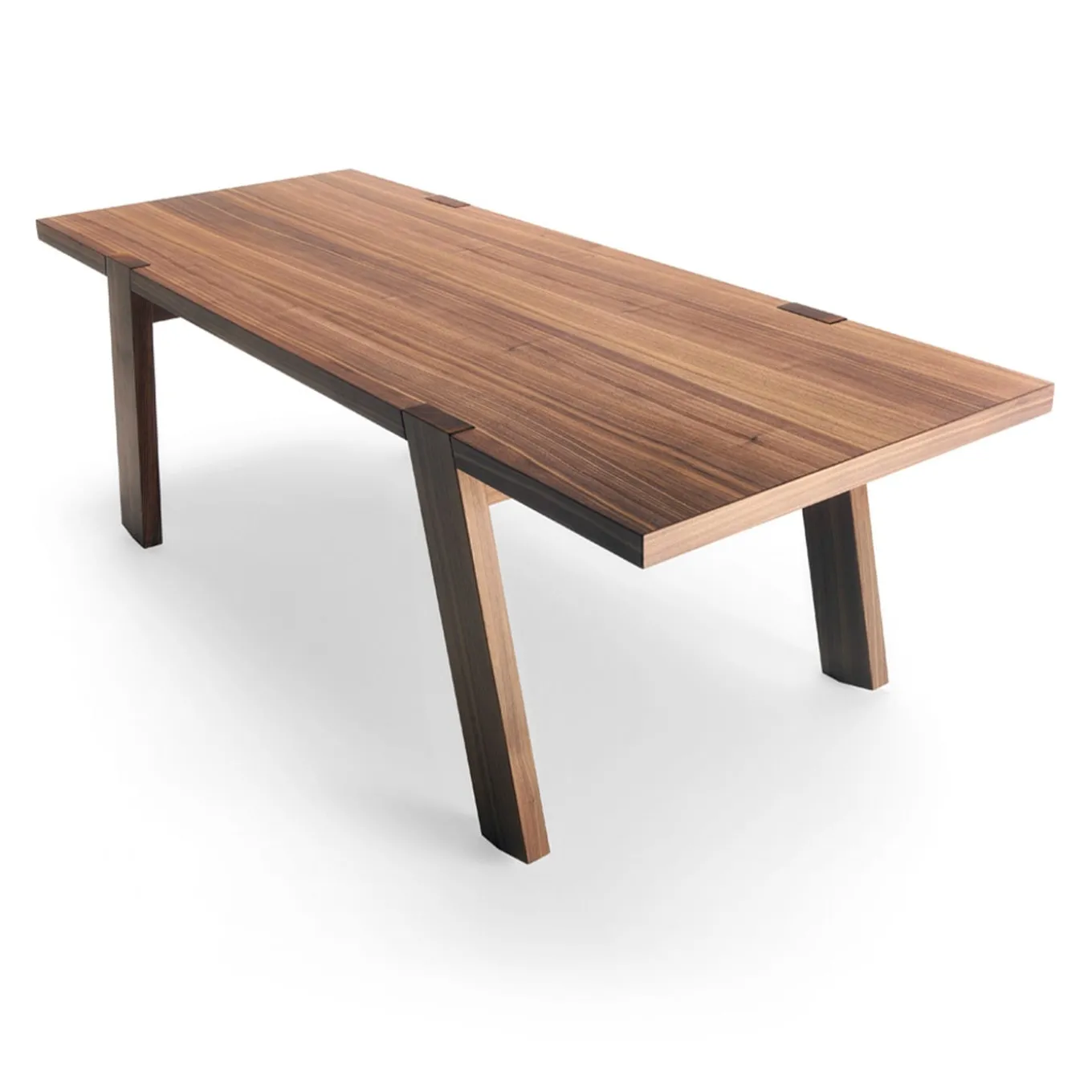 Japan Rectangular Wooden Table by Franco Poli