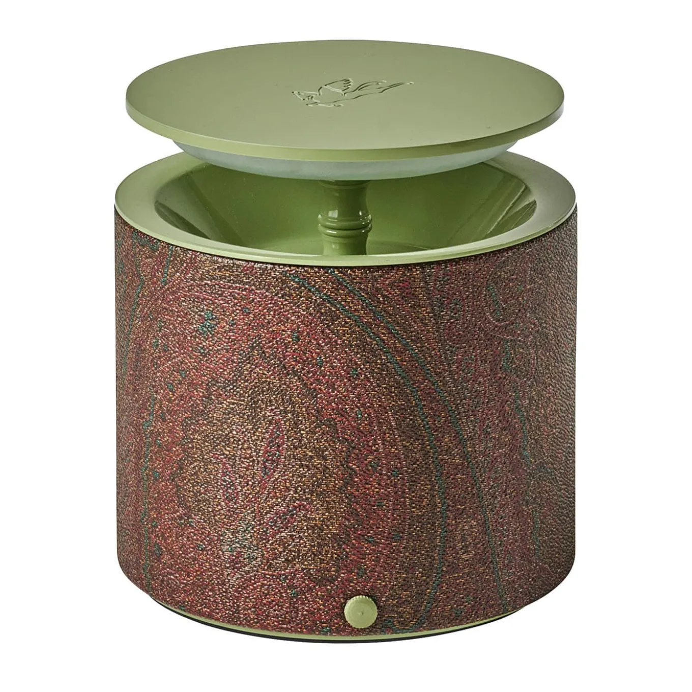 Jar Rechargeable Olive Green Table Lamp