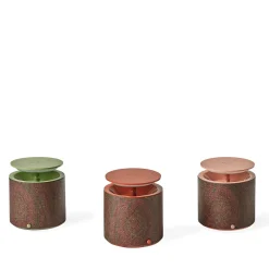 Jar Rechargeable Olive Green Table Lamp