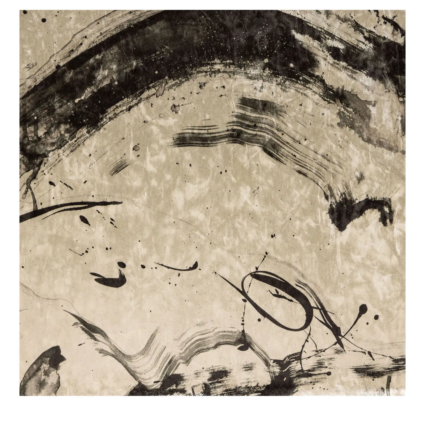 Jazz Beige Velvet Brushstroke Wallpaper