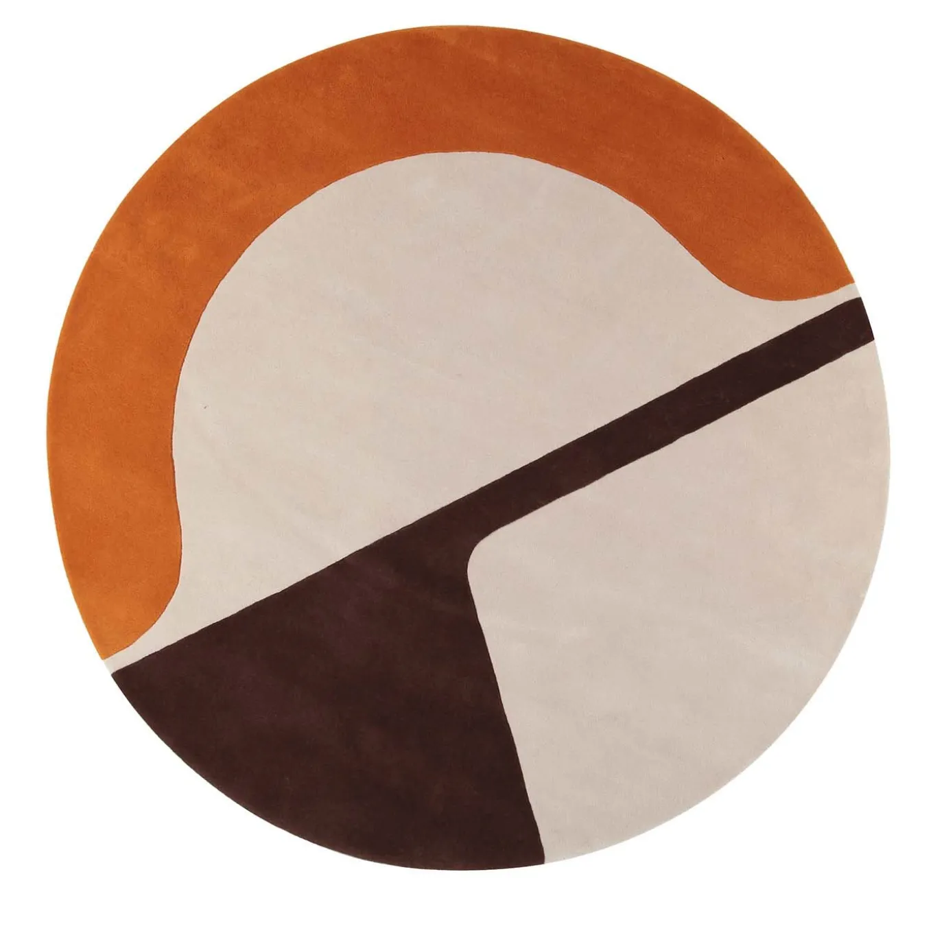 JC-7 Isola Orange Carpet by Joe Colombo