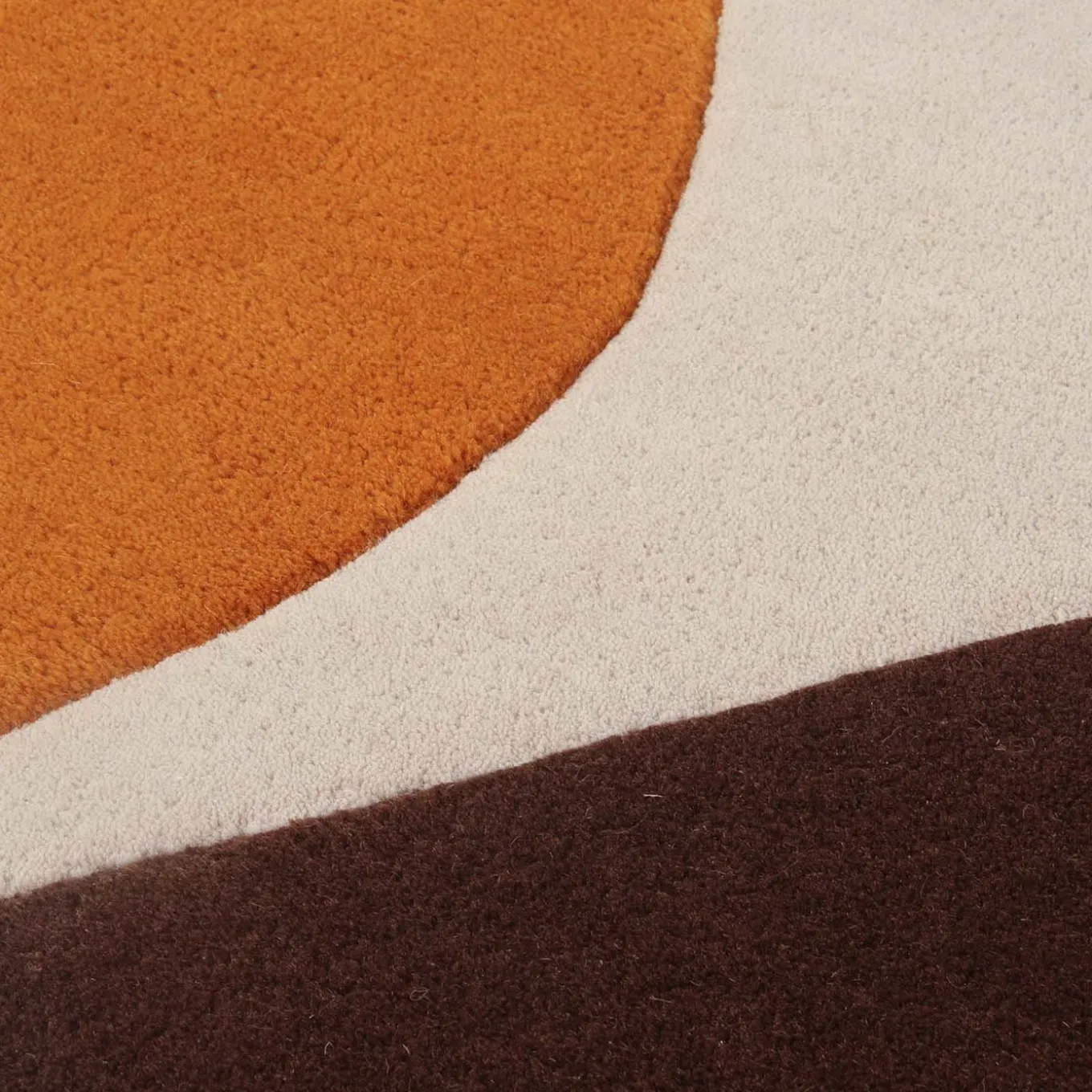 JC-7 Isola Orange Carpet by Joe Colombo