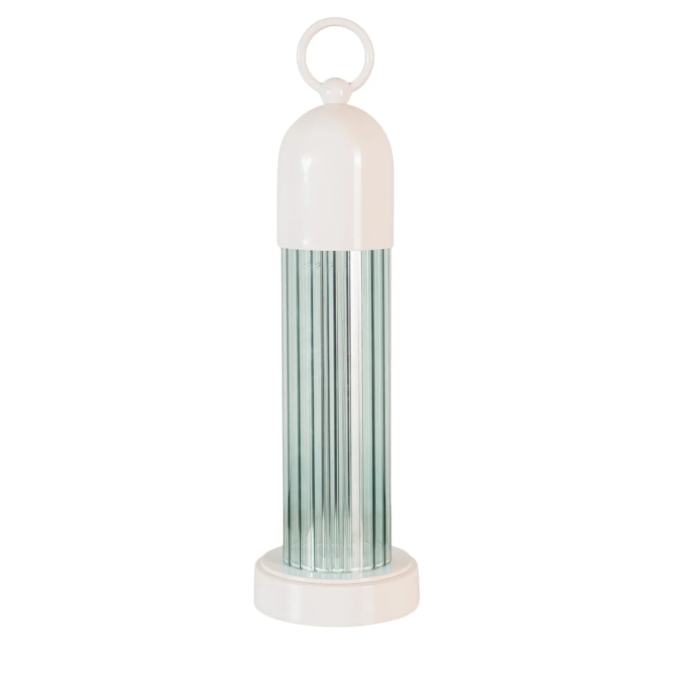 JELLYFISH Green and White Portable Lamp by Luca Bussacchini