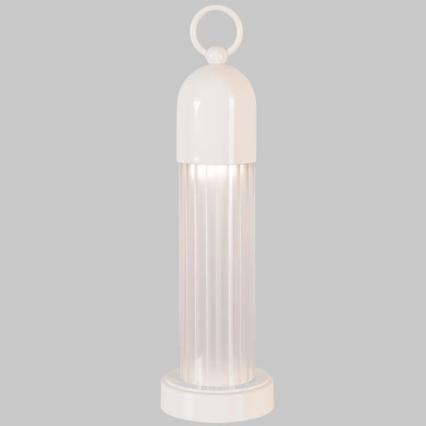 JELLYFISH Matte White Portable Lamp by Luca Bussacchini