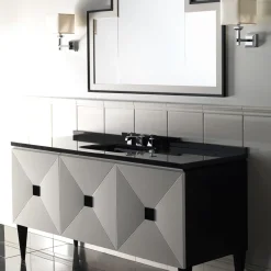Jetset 3 Silver Vanity Unit