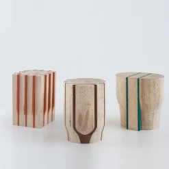 Jeunesse Brown Stool by Duccio Maria Gambi