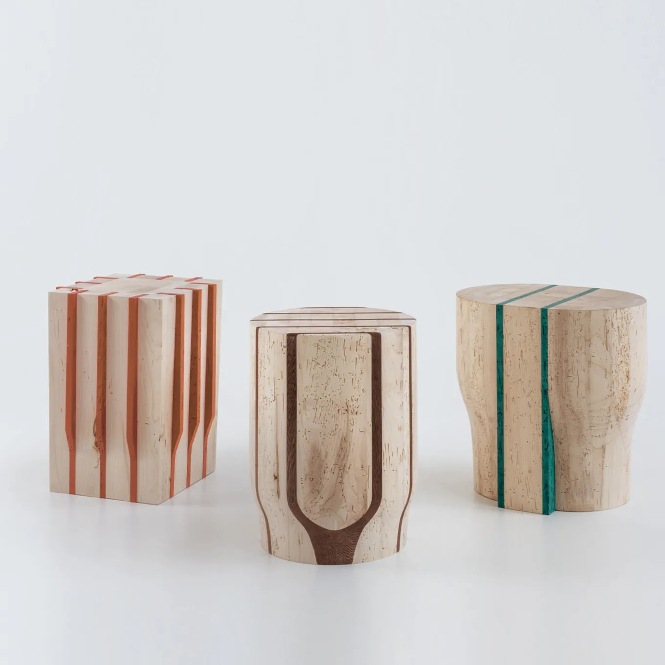 Jeunesse Brown Stool by Duccio Maria Gambi