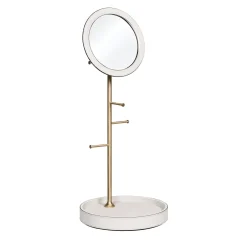 Jewelry Tree Holder with Mirror