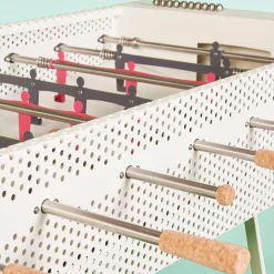 Joie White Metal Table Football