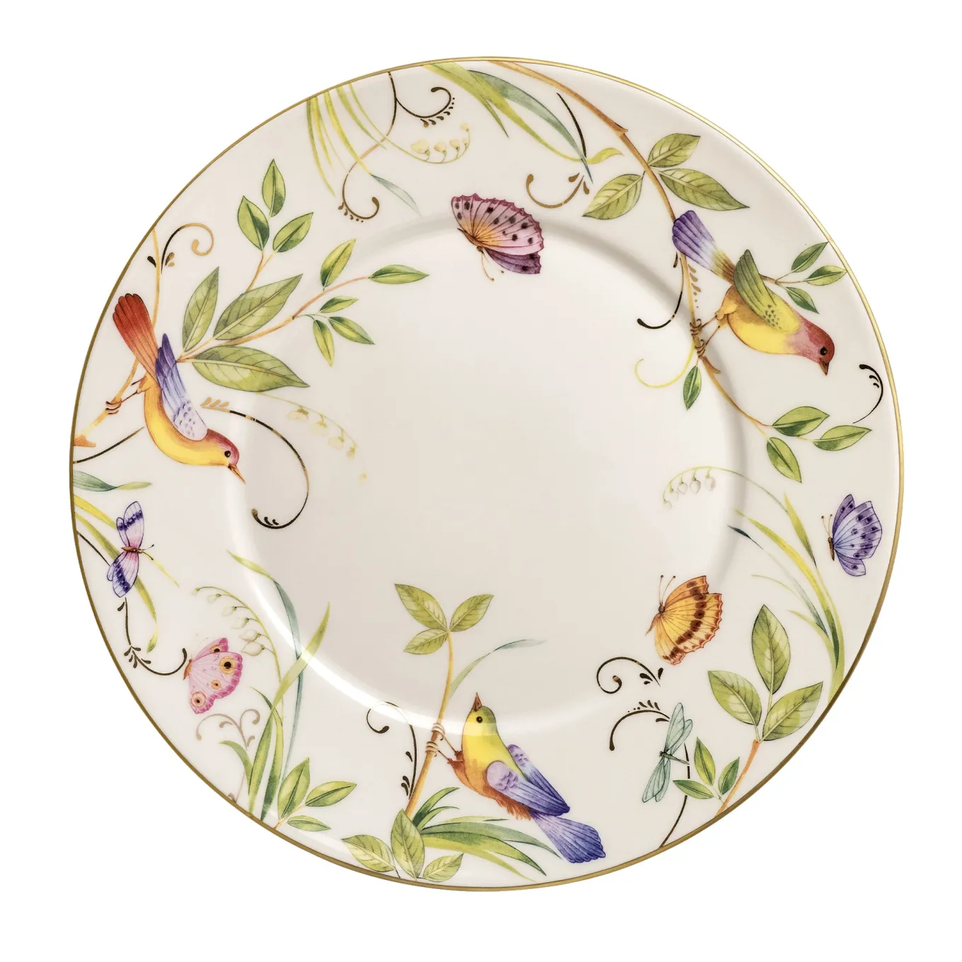 Jolie Set of 2 Porcelain Dinner Plates