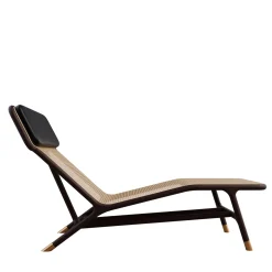 Joyce Black Chaise Longue