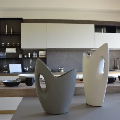 Jug White Ceramic Vase