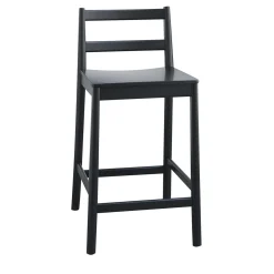 Julie Black Stool by Emilio Nanni