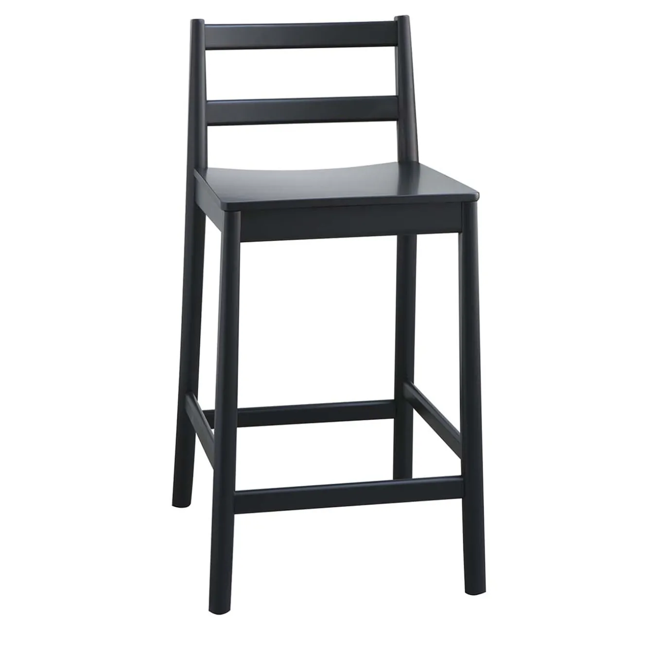 Julie Black Stool by Emilio Nanni