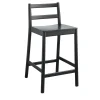 Julie Black Stool by Emilio Nanni